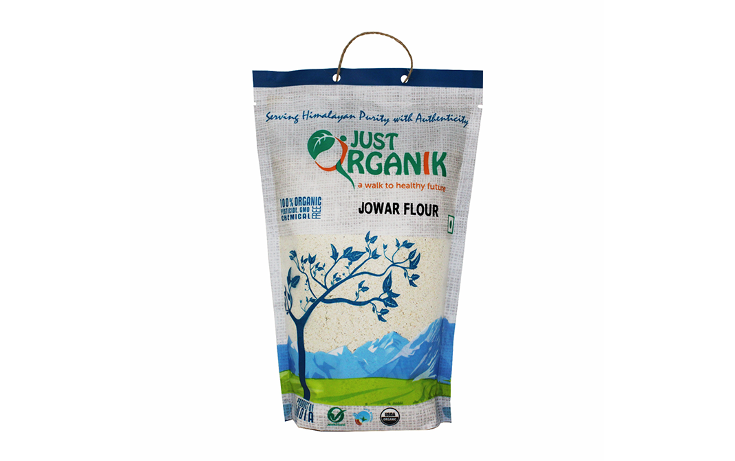 Just Organik Jowar Flour   Pack  500 grams